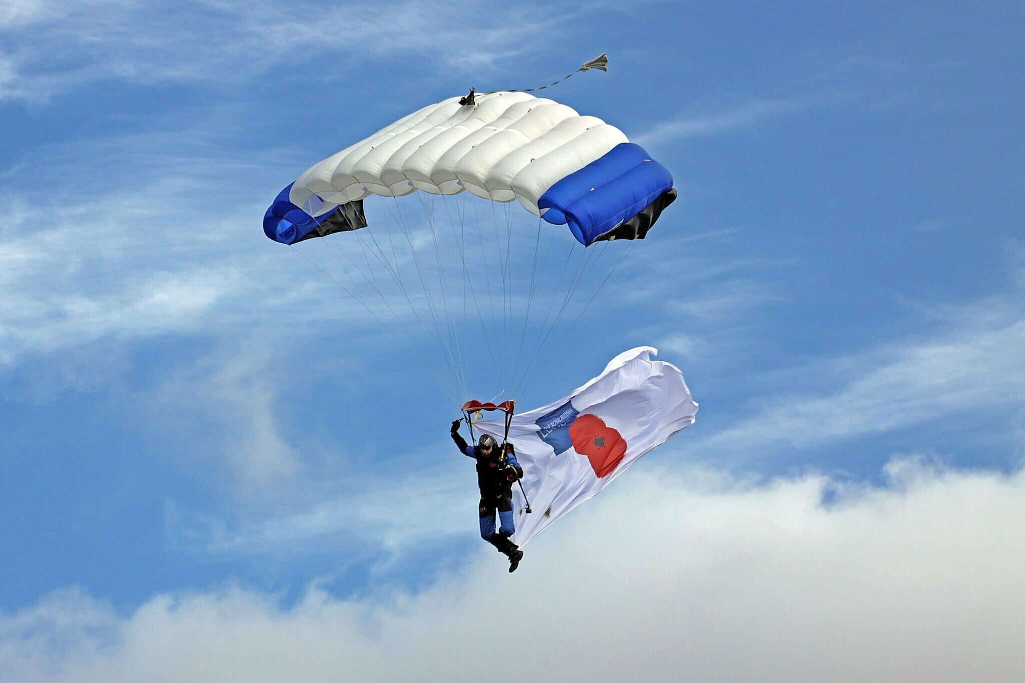 The Parachute Team Supporting the Royal British Legion